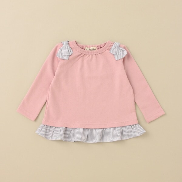 肩リボントレーナー