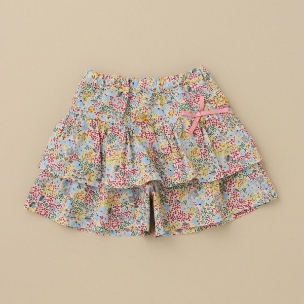 ガーデン柄フリルパンツ