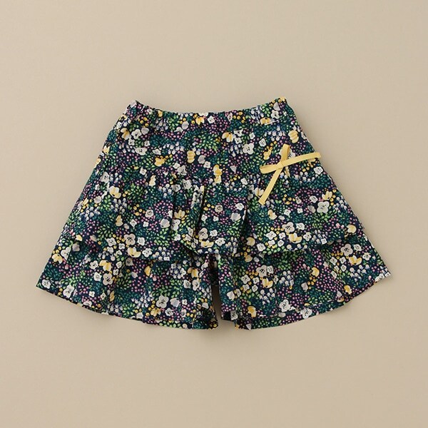 ガーデン柄フリルパンツ