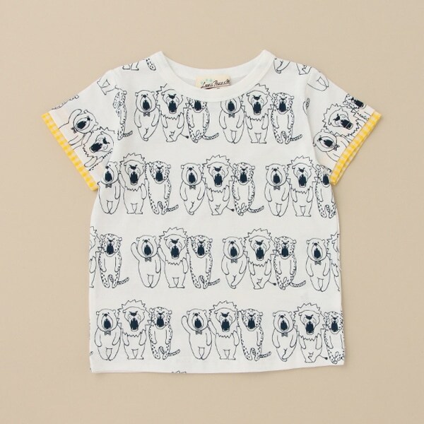 さんびき総柄半袖Tシャツ