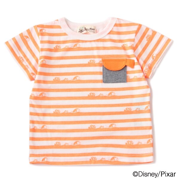 【DISNEY/PIXAR】ニモ＆ドリー デザイン ボーダーTEE