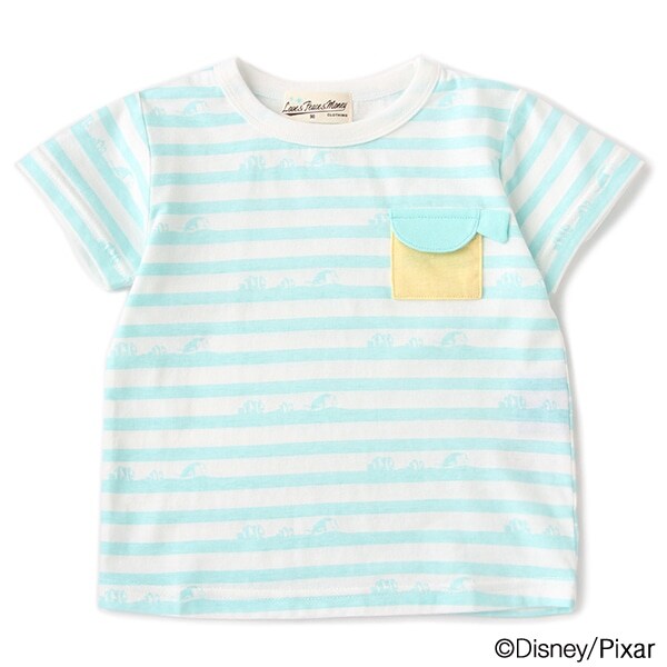 【DISNEY/PIXAR】ニモ＆ドリー デザイン ボーダーTEE