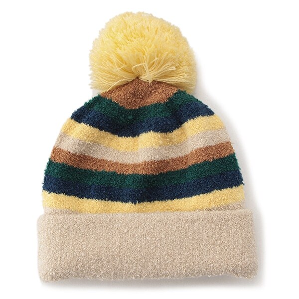 マルチボーダーマシュマロ帽