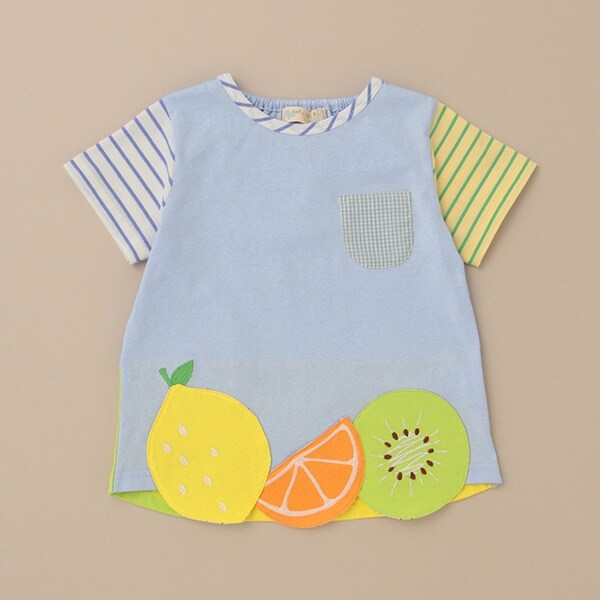 裾フルーツTシャツ