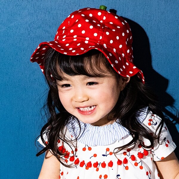 日よけフルーツハット【日本製】