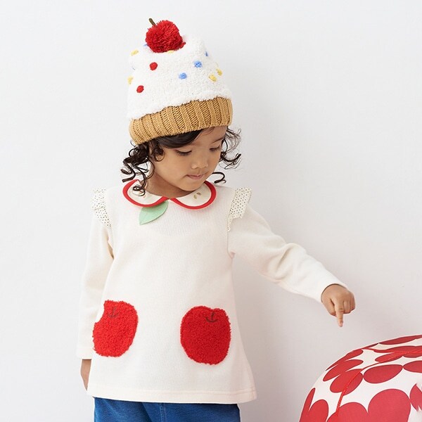 りんごポケットチュニック