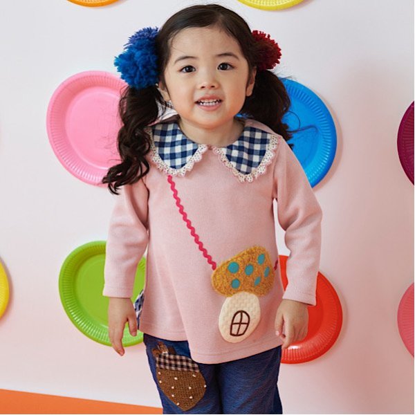 きのこポシェットトレーナー