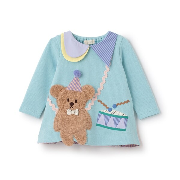 くまポシェットトレーナー