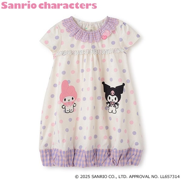 【MY MELODY／KUROMI】ワンピース