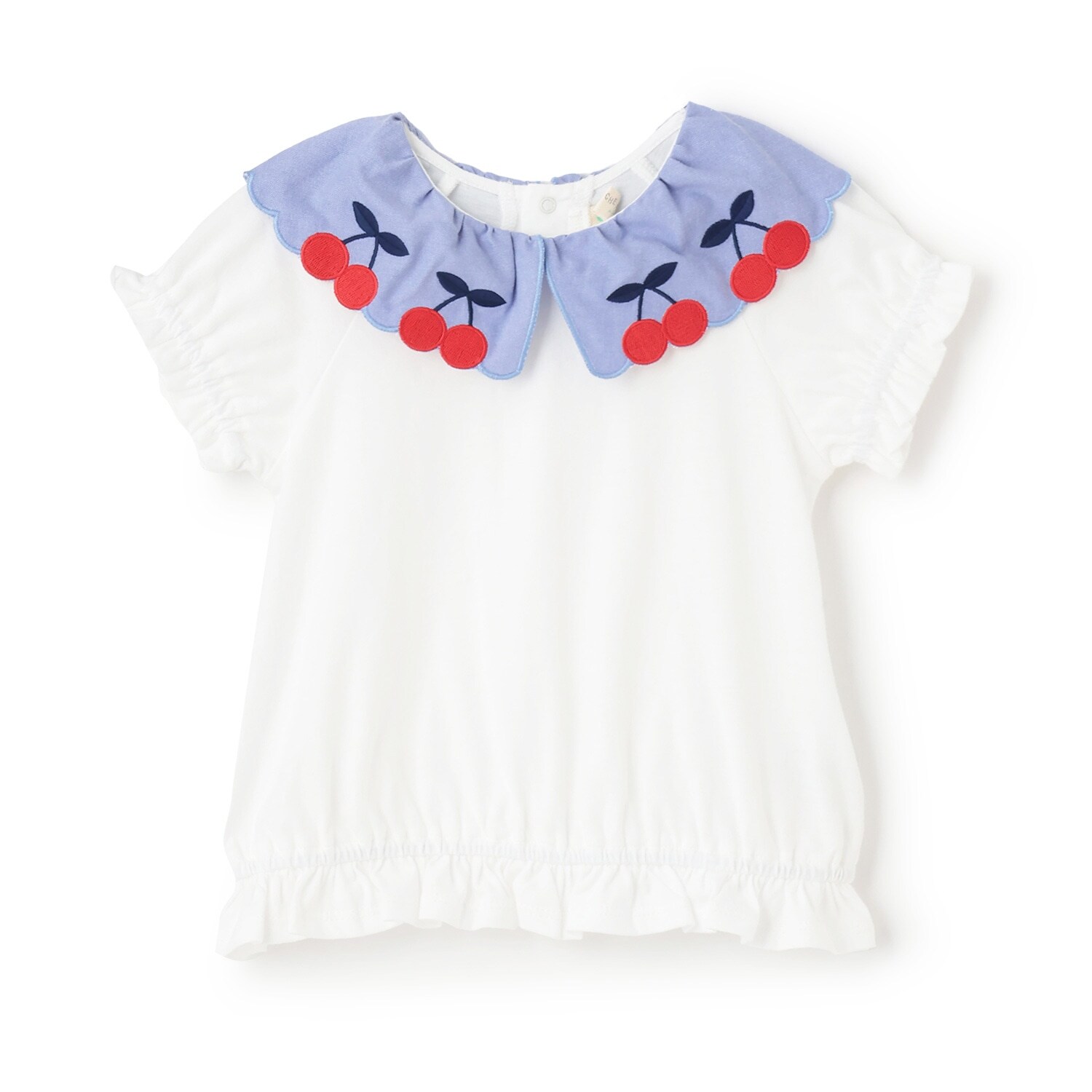 さくらんぼ衿Tシャツ