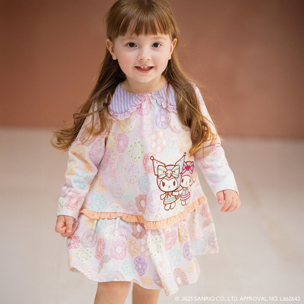 【マイメロディ/クロミ】ドーナツワンピース