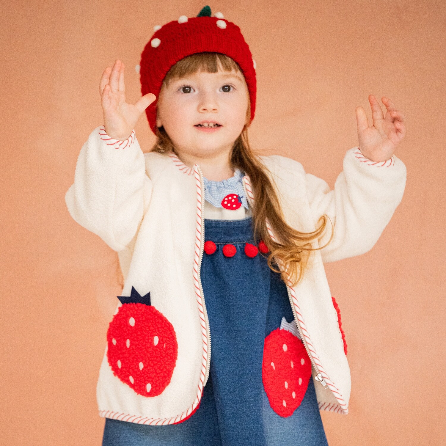 イチゴポケットブルゾン