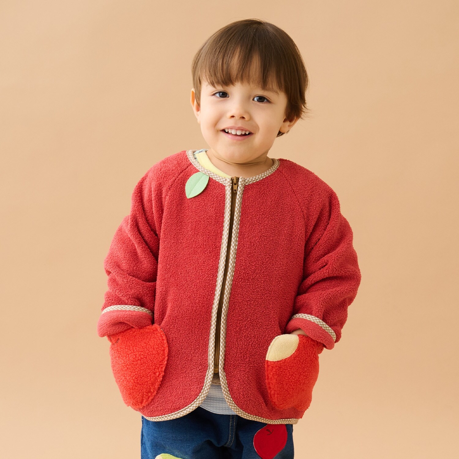 りんごポケットブルゾン