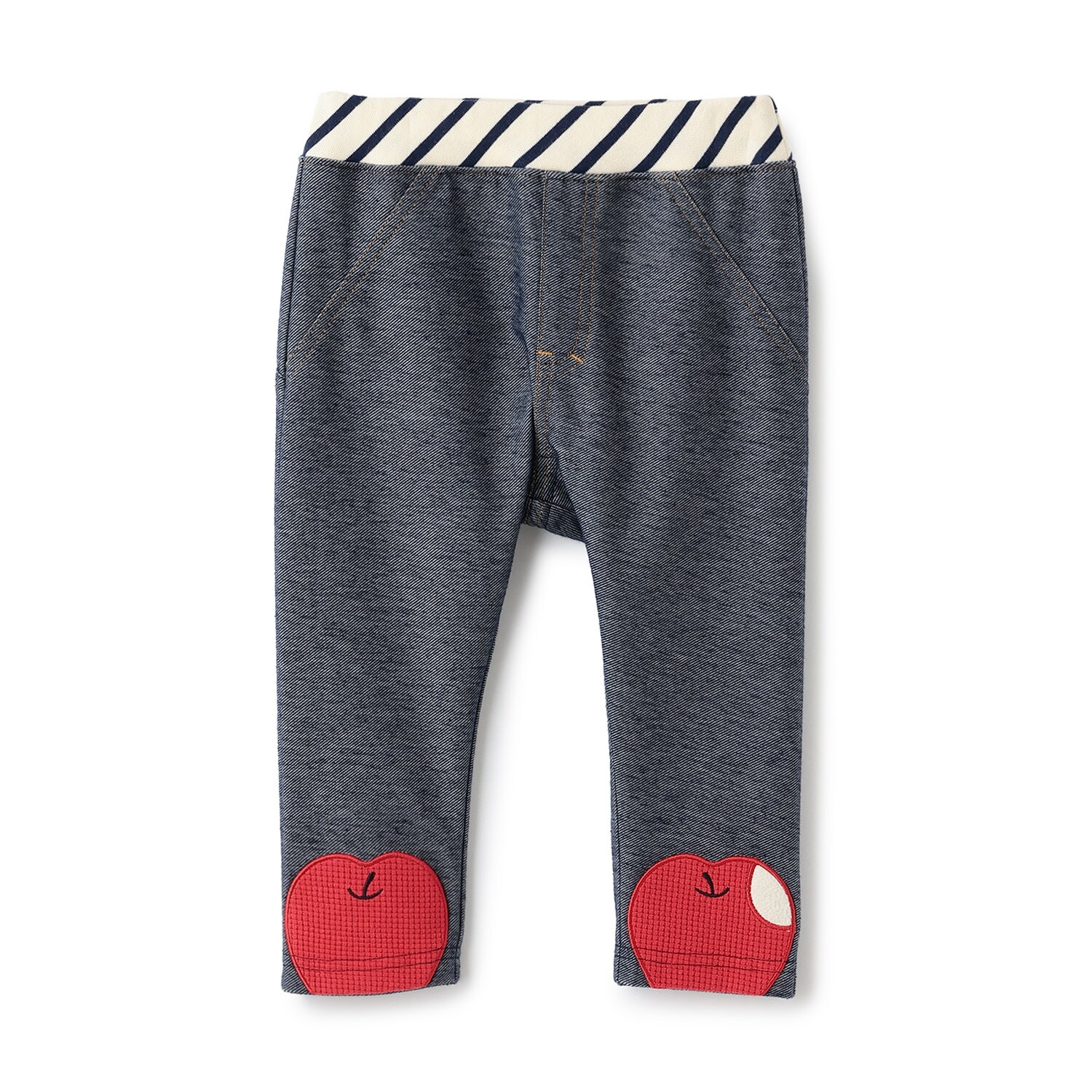 Girlsニットデニムパンツ