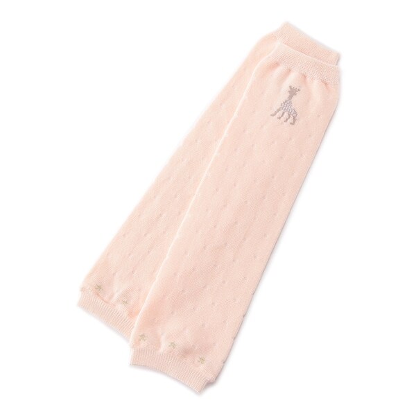 透かしドットレッグウォーマー【日本製】