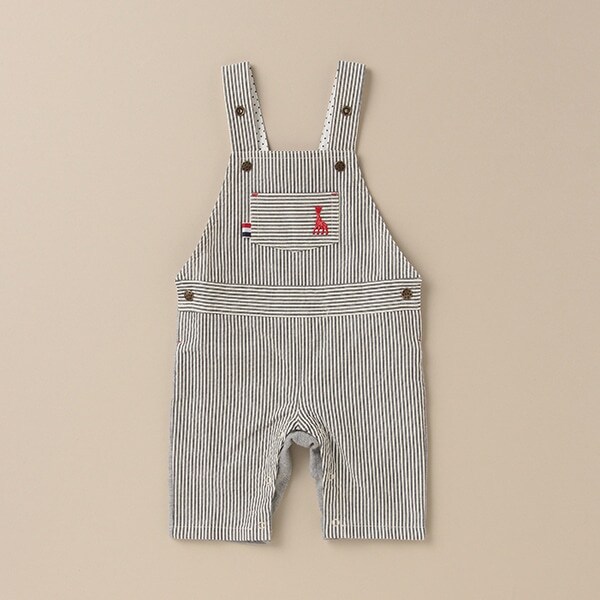 ヒッコリーサロペット【日本製】