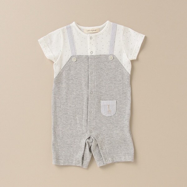 スターダストサロペット風ハーフオール【日本製】