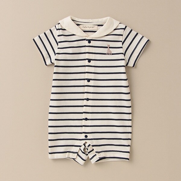 ボーダーセーラーショートオール【日本製】