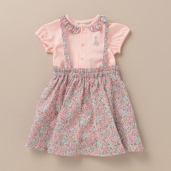 ボディ×フラワーワンピースSET【日本製】