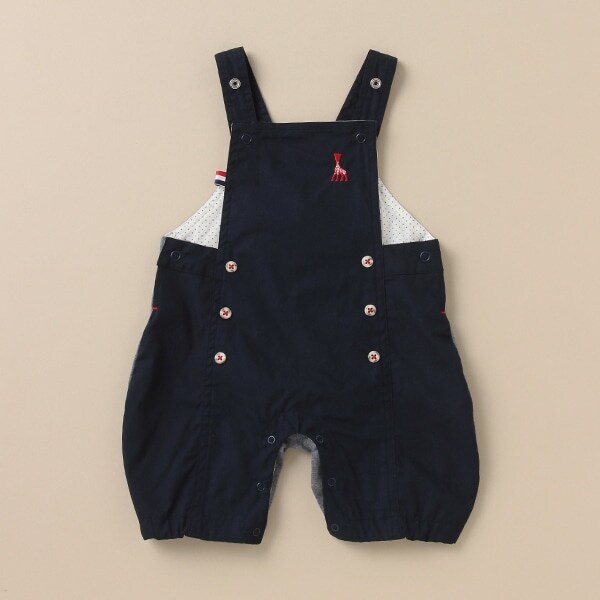 裾バルーンサロペット【日本製】