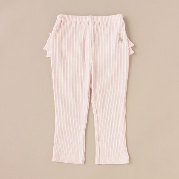 後ろフリルレギンス 【日本製】