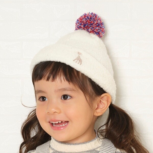 マシュマロボンボンキャップ【日本製】