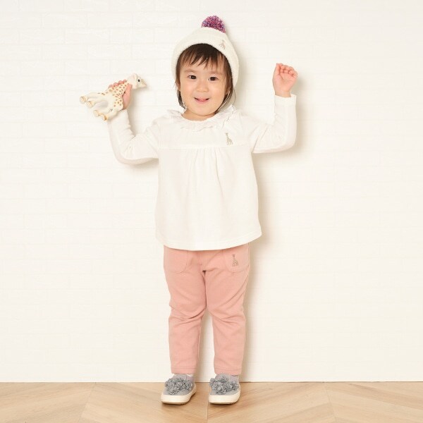 ストレッチニットロングパンツ【日本製】