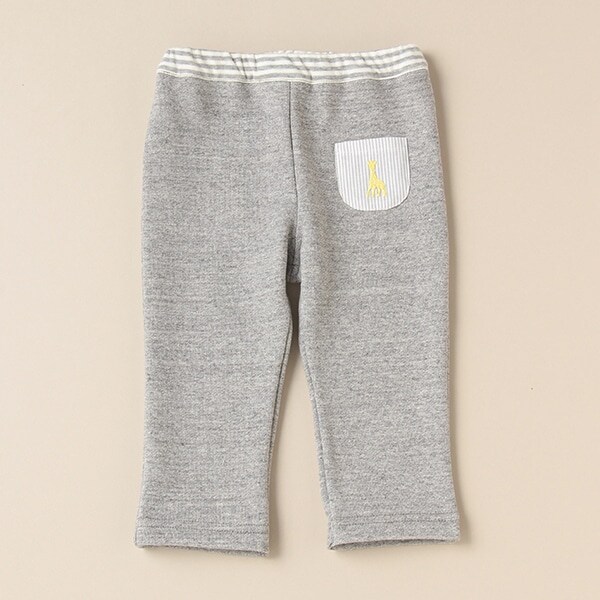 裏毛デニムロングパンツ【日本製】