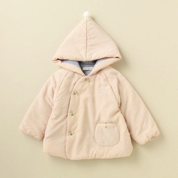 パウダー起毛中綿コート【日本製】