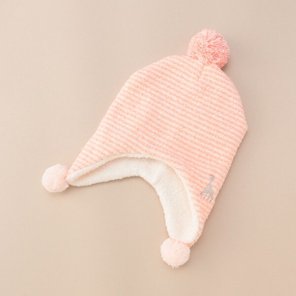 マシュマロボーダーウィンターキャップ【日本製】