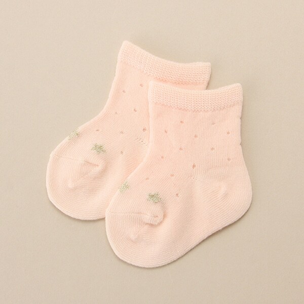 透かしドットスターソックス【日本製】