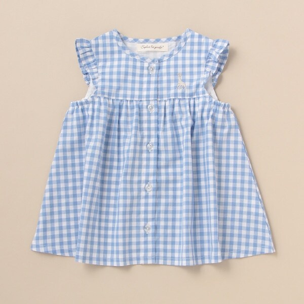 ギンガムチュニック【日本製】