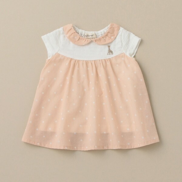 ドット柄チュニック