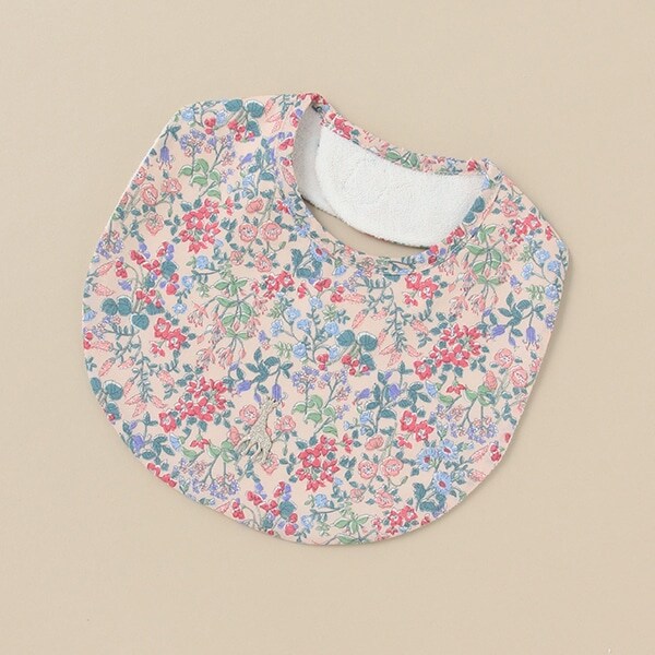 小花柄スタイ【日本製】