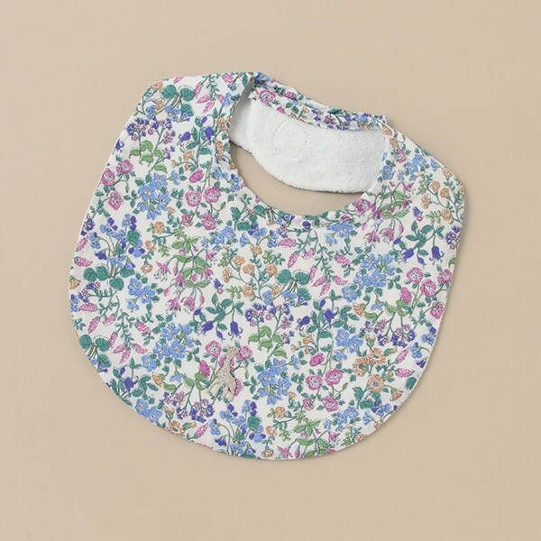 小花柄スタイ【日本製】