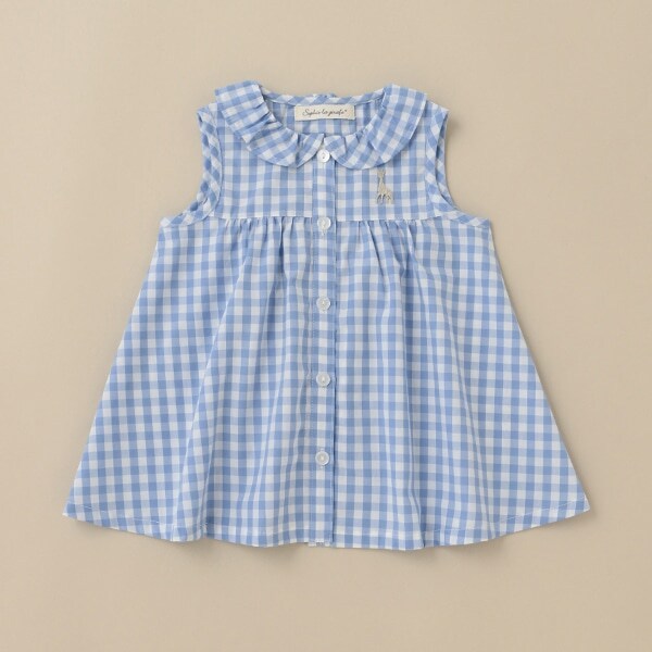 ギンガムチュニック【日本製】