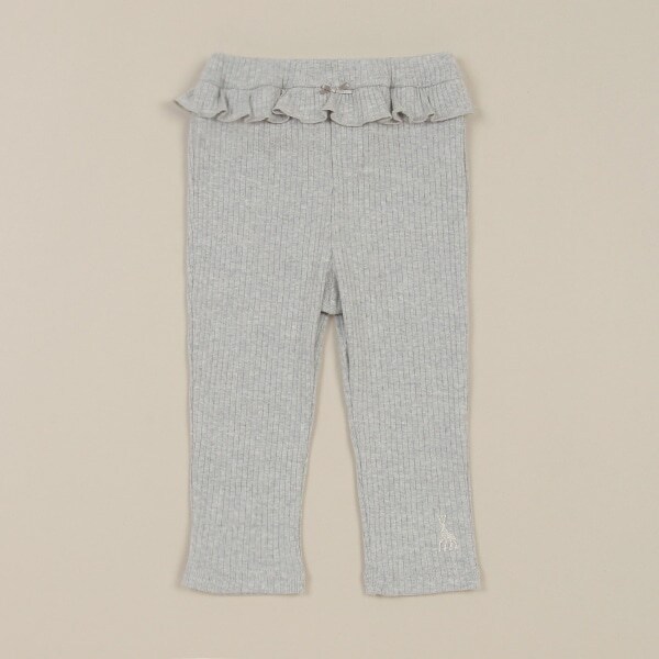 9分丈プリーツフライスレギンス【日本製】