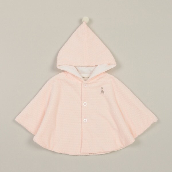 水玉ベロアマント【日本製】