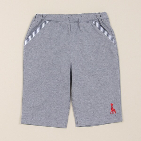 シャンブレー6分丈パンツ【日本製】