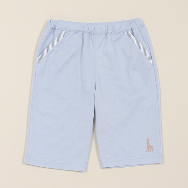 シャンブレー6分丈パンツ【日本製】