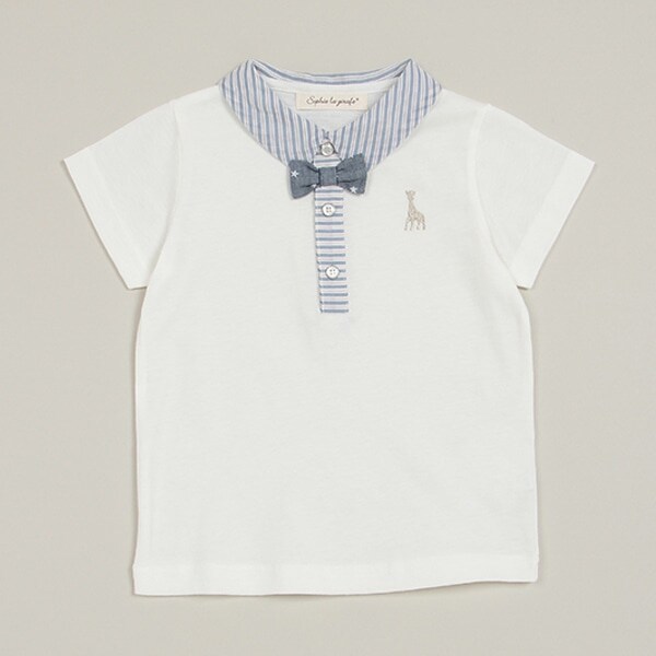 蝶ネクタイUV半袖Tシャツ【日本製】