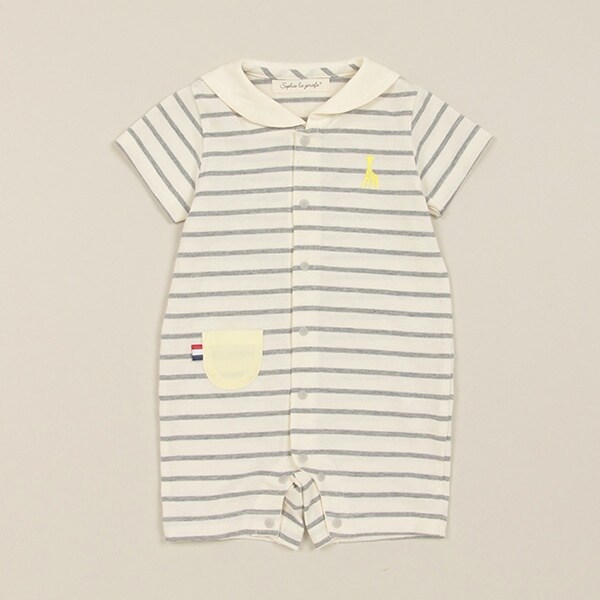 ボーダーセーラーショートオール【日本製】