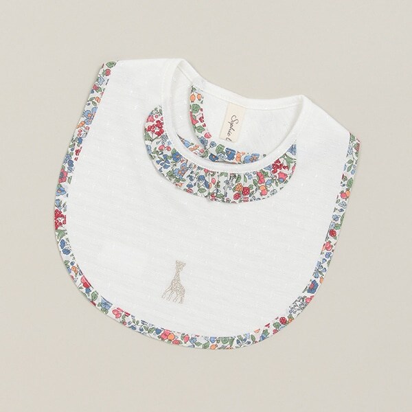 小花柄スタイ【日本製】