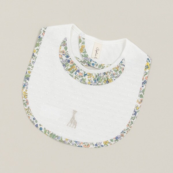 小花柄スタイ【日本製】