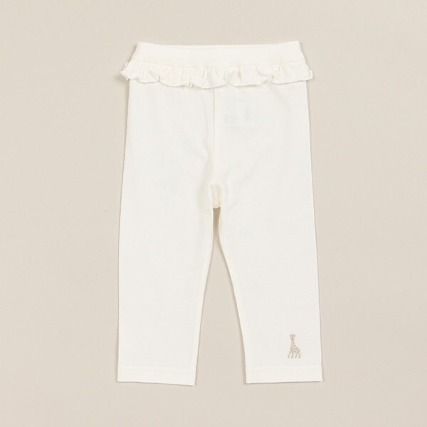 ウエストフリル7分丈レギンス【日本製】