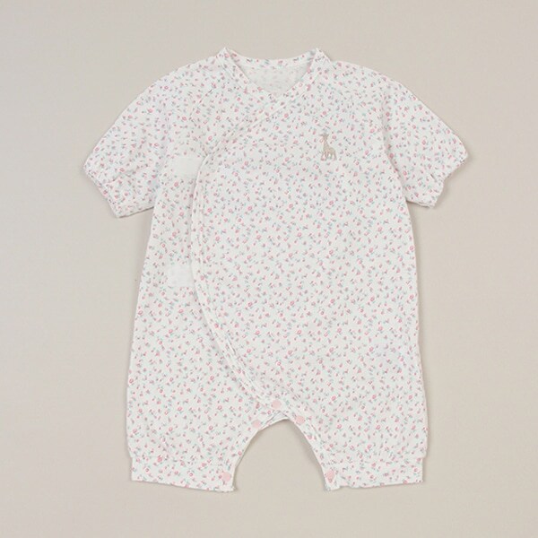 花柄プリントNEWBORNウェア【日本製】