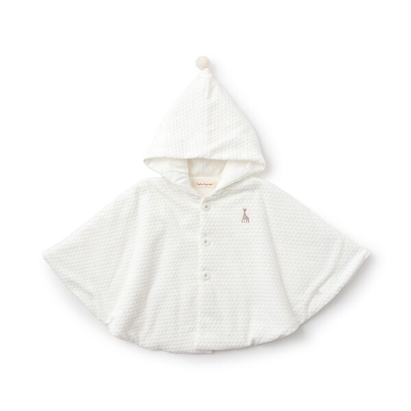 水玉ベロアマント