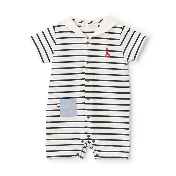 ボーダーセーラーショートオール