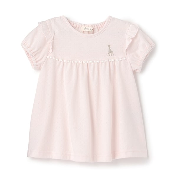 レース半袖Tシャツ【日本製】