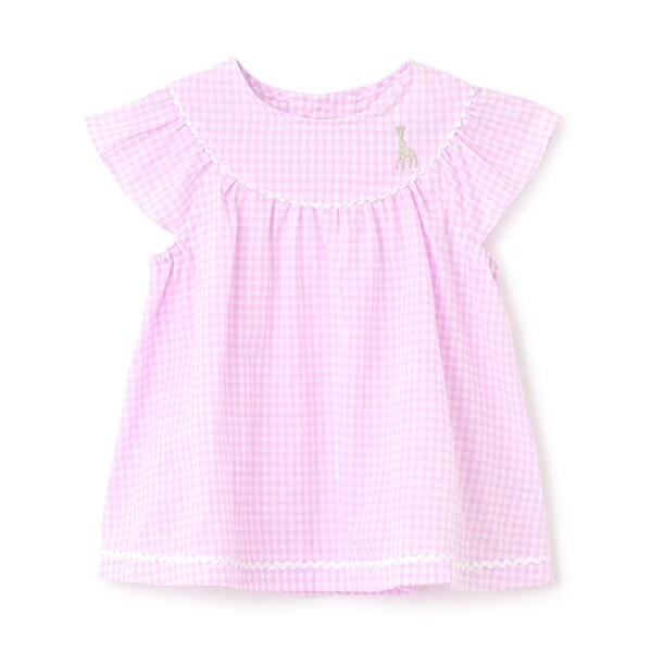 ギンガムチェックチュニック【日本製】